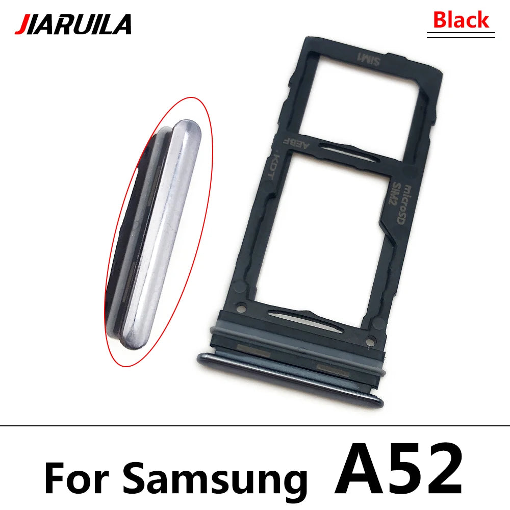 New Sim Card Tray Reader Socket Slot Holder For Samsung A32 A52 A72 4G 5G Replacement Part Samsung phone repair parts