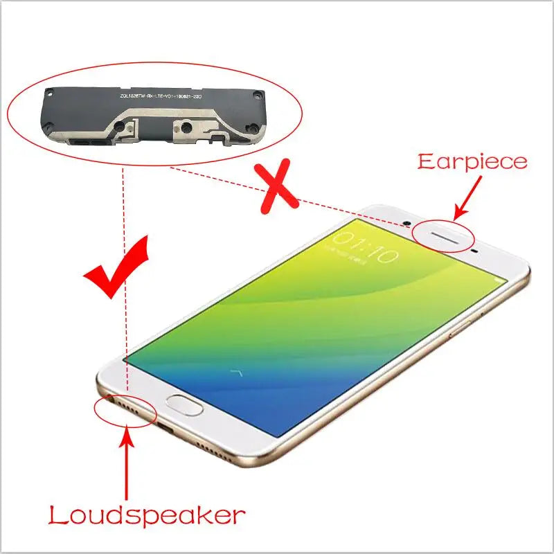 100Pcs Loud Speaker loudspeaker For Sony XA1 Plus Replacement Accessories Parts sony phone repair parts