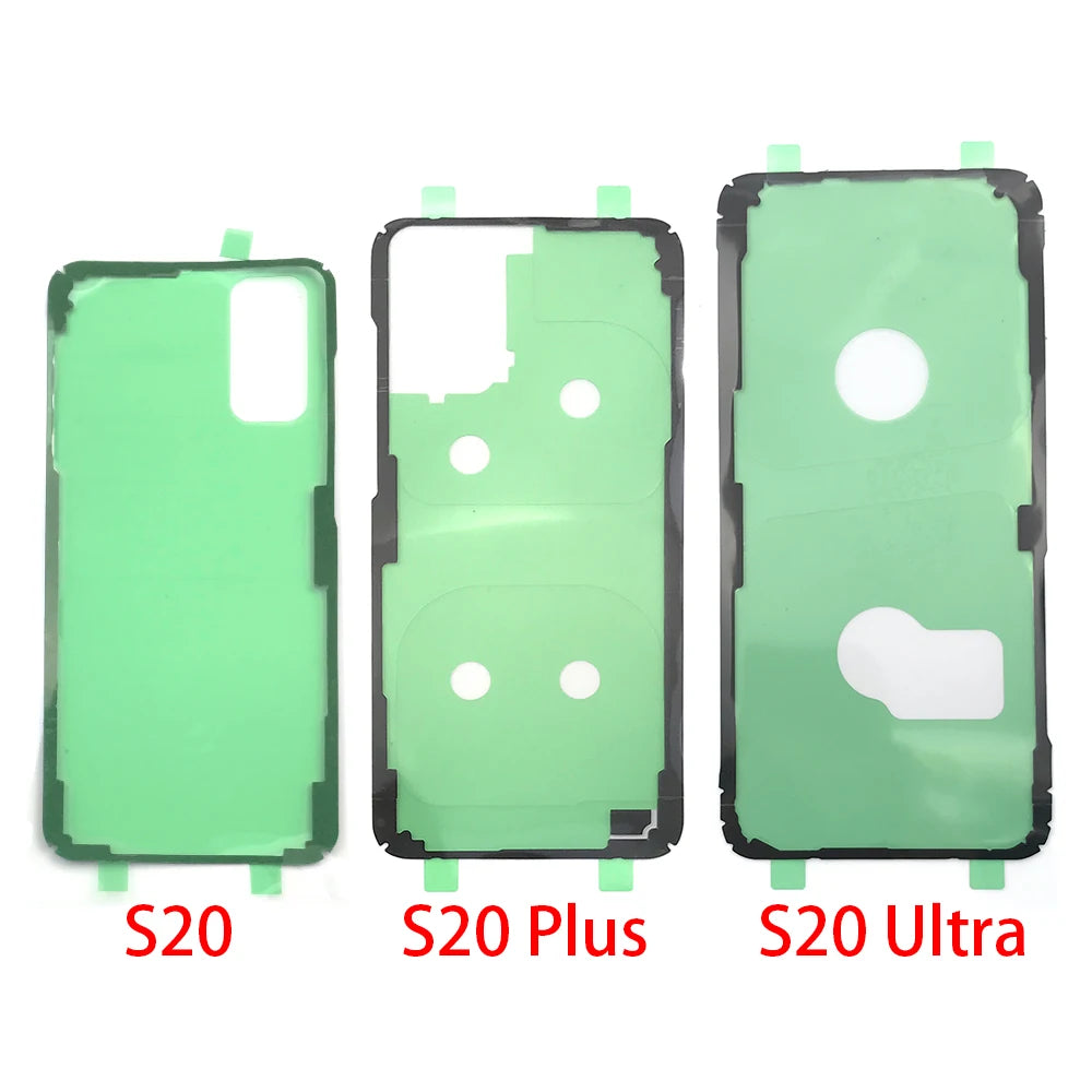 Back Battery Sticker Adhesive Glue For Samsung S9 S10 S20 Note 7 8 9 10 20 Plus Ultra Lite Waterproof Back Cover Sticker Samsung phone repair parts