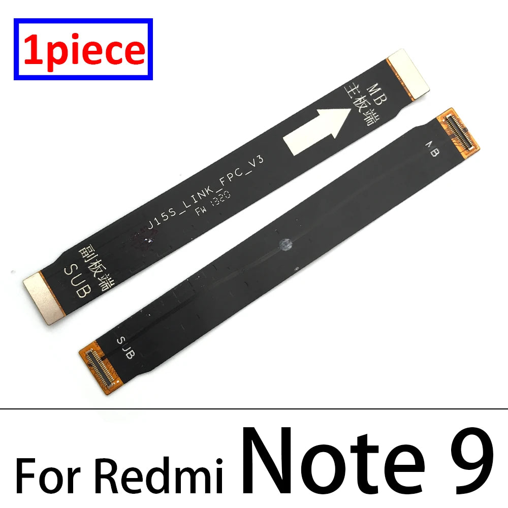 10Pcs/Lot, Main Board Motherboard Mainboard Flex Cable For Xiaomi Redmi 9 9A 9C 6 6A 8A Note 10 8 7 6 Pro Note 11 4G 5G  Xiaomi  Xiao mi phone repair parts