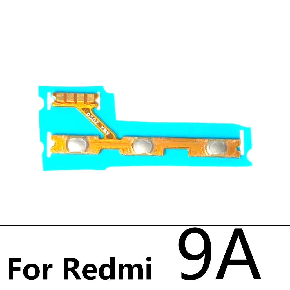 New For Xiaomi Redmi 9 10 9A 8 8A 10A 10C 12C 9C 9T 12 13 13C 14C 15 15C Power Volume Button Key Flex Cable Repair Parts  Xiaomi  Xiao mi phone repair parts
