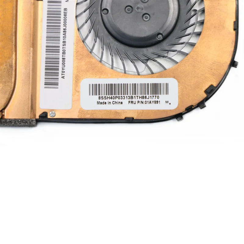New Original For Lenovo Laptop ThinkPad T460S T470S Heatsink CPU Cooling Fan Radiator FRU PN:01AY891 00JT920 Lenovo laptop repair parts