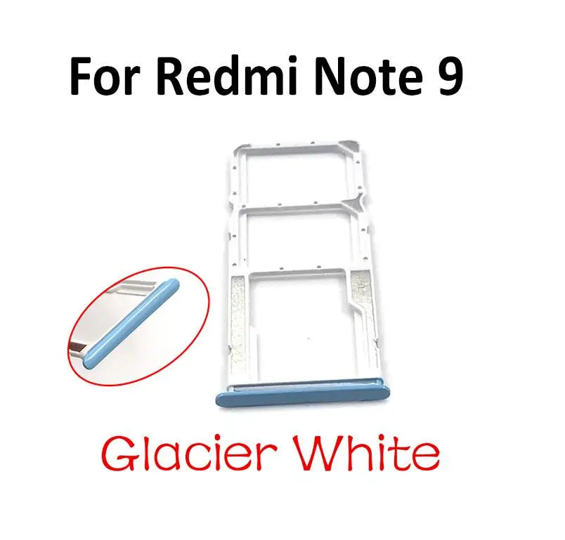 New SIM Card Tray Slot Holder For Xiaomi Redmi Note 7 9 9s 10 Pro Replacement Parts  Xiaomi  Xiao mi phone repair parts