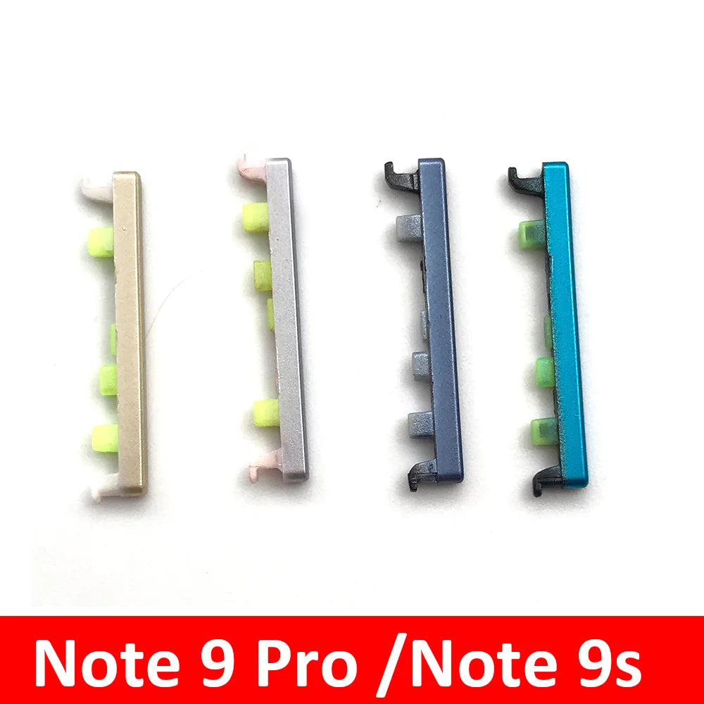 New Power Volume Side Key Button Flex Cable Ribbon For Xiaomi Redmi Note 9S 9 Pro Replacement Parts Xiaomi  Xiao mi phone repair parts