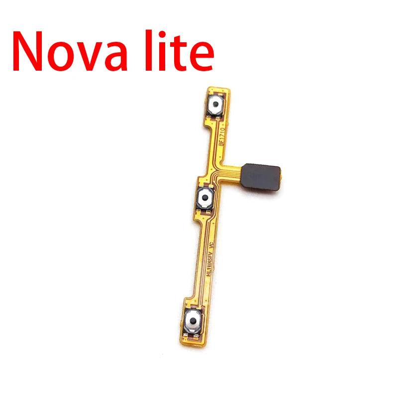 Power Switch On/Off Button Volume Key Button Flex Cable For Huawei Nova 2 Plus 2S 3 3i 3e 4 4e 5 5i Pro Huawei phone repair parts