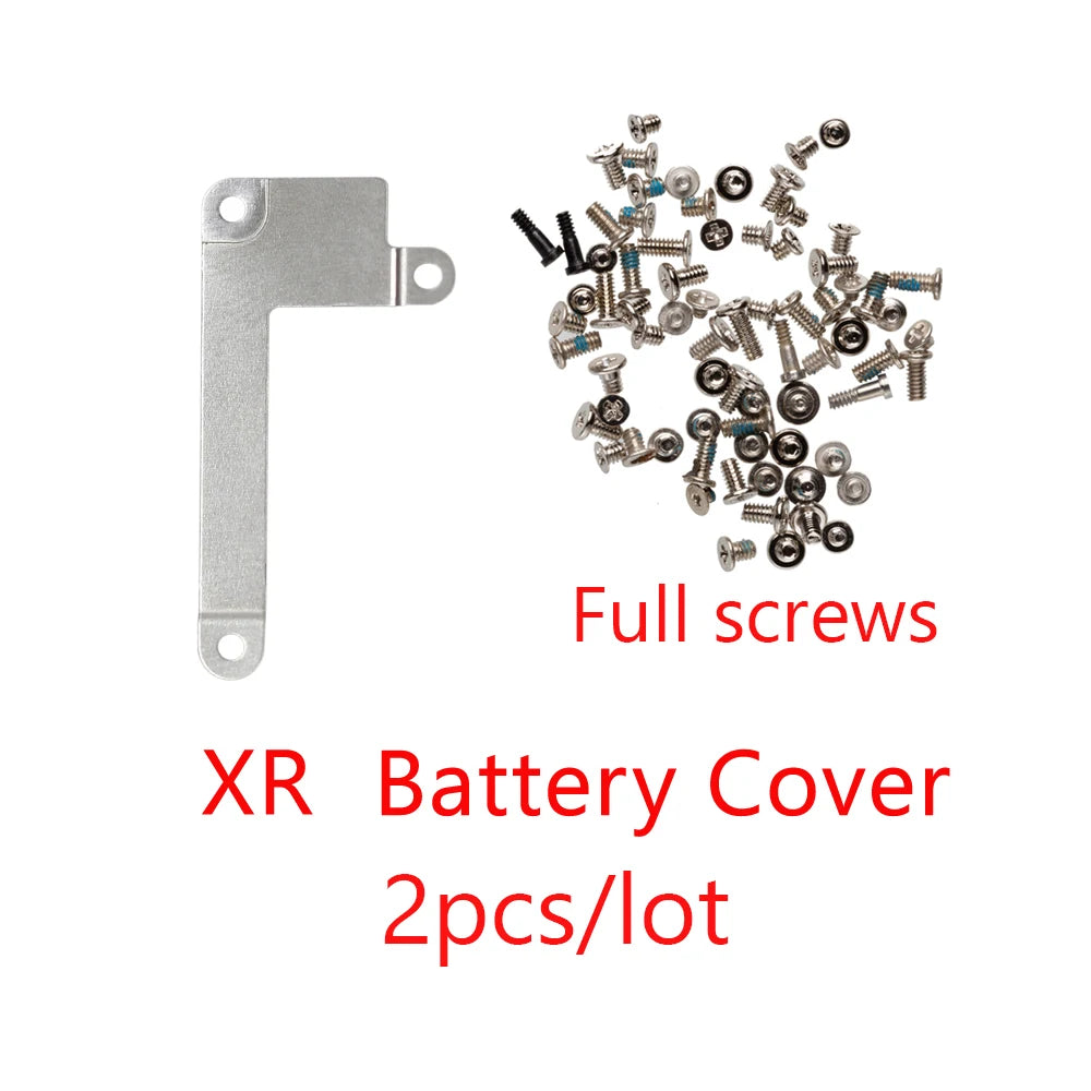 3pcs  LCD Cover Plate + Full Screw For iPhone 7 6 8 6S Plus 5 5S XS max Front Camera Lcd Touch Screen Metal Holder Bracket iPhone phone repair parts