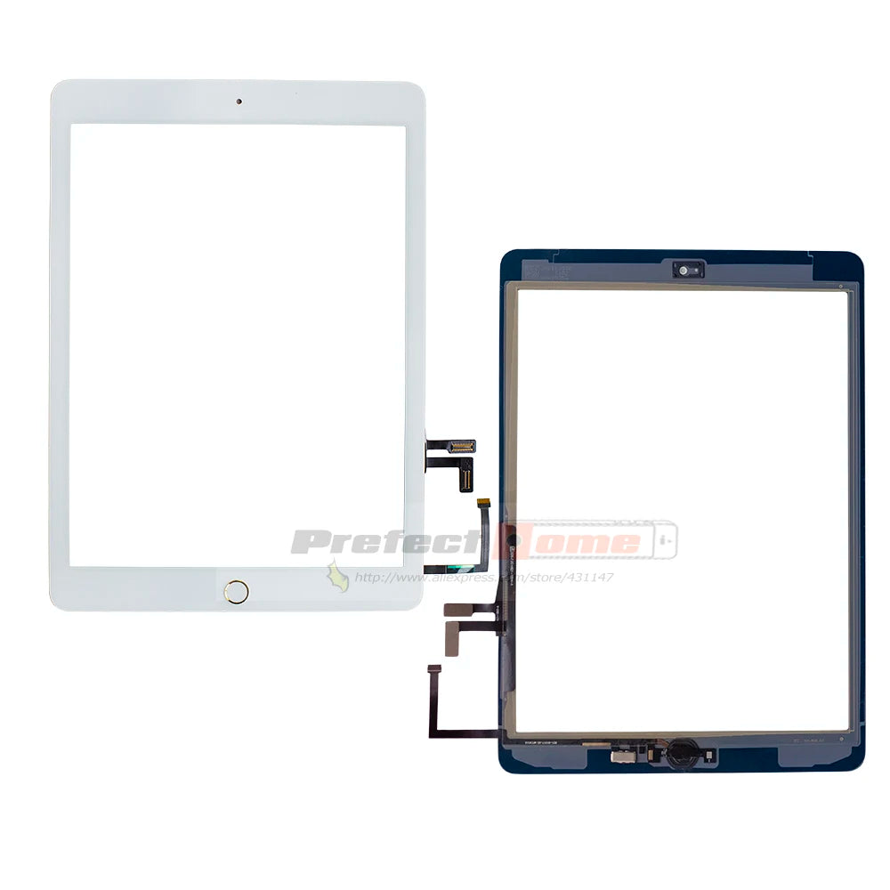 10Pcs/lot For iPad 5 5th Gen Touch Screen Digitizer Replacement 2017 9.7" 5th Generation A1822 A1823 iPad tablet repair parts