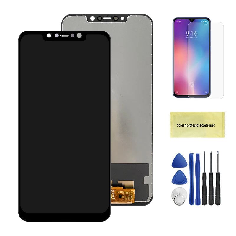 Poco F1 LCD Display Screen for Xiaomi Pocophone F1 Lcd Display Touch Screen Digitizer Assembly for Xiaomi PocophoneF1 PocoF1 Xiaomi phone repair parts