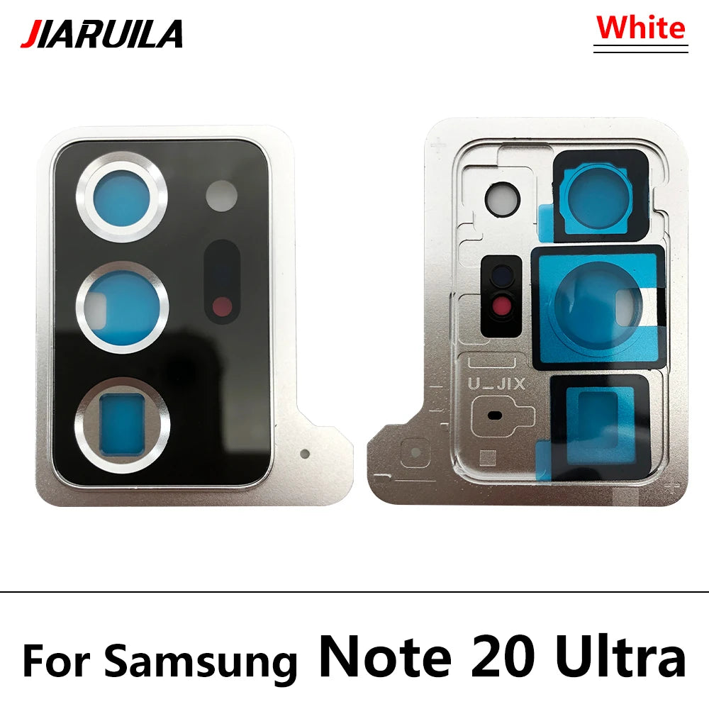 Housing Back Rear Camera Glass Lens With Cover Frame Holder For Samsung Note 20 / Note 20 Ultra / Note 10 Plus / Note 10 Lite Samsung phone repair parts