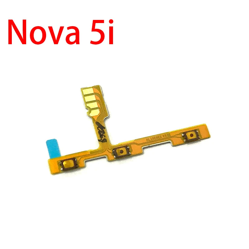 Power Switch On/Off Button Volume Key Button Flex Cable For Huawei Nova 2 Plus 2S 3 3i 3e 4 4e 5 5i Pro Huawei phone repair parts