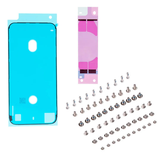 3pcs/set Full screw for iPhone 6S 7 8 Plus X XR XS MAX Battery Adhesive  Strips + LCD Display Waterproof Bezel Seal Adhesive Sti iPhone phone repair parts