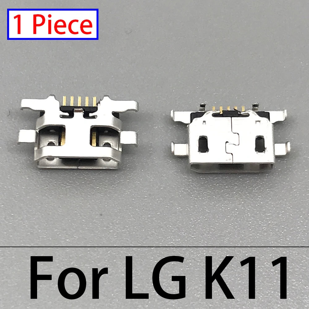 2Pcs, Charger Charging Connector USB Port Dock Connector For LG K9 K11 K4 K8 K12 Plus K50 K50s K41s K51 K51s k42 K52 K10 2017   LG phone repair parts
