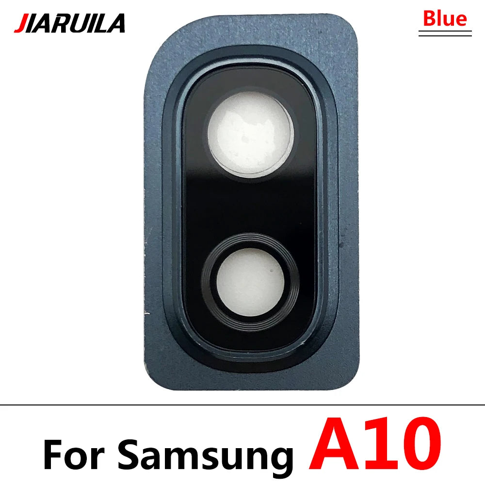 New Housing Back Rear Camera Glass Lens With Cover Frame Holder For Samsung A10 A20 A30 A40 A50 A70 A105F A205F A305F A505F A705 Samsung phone repair parts