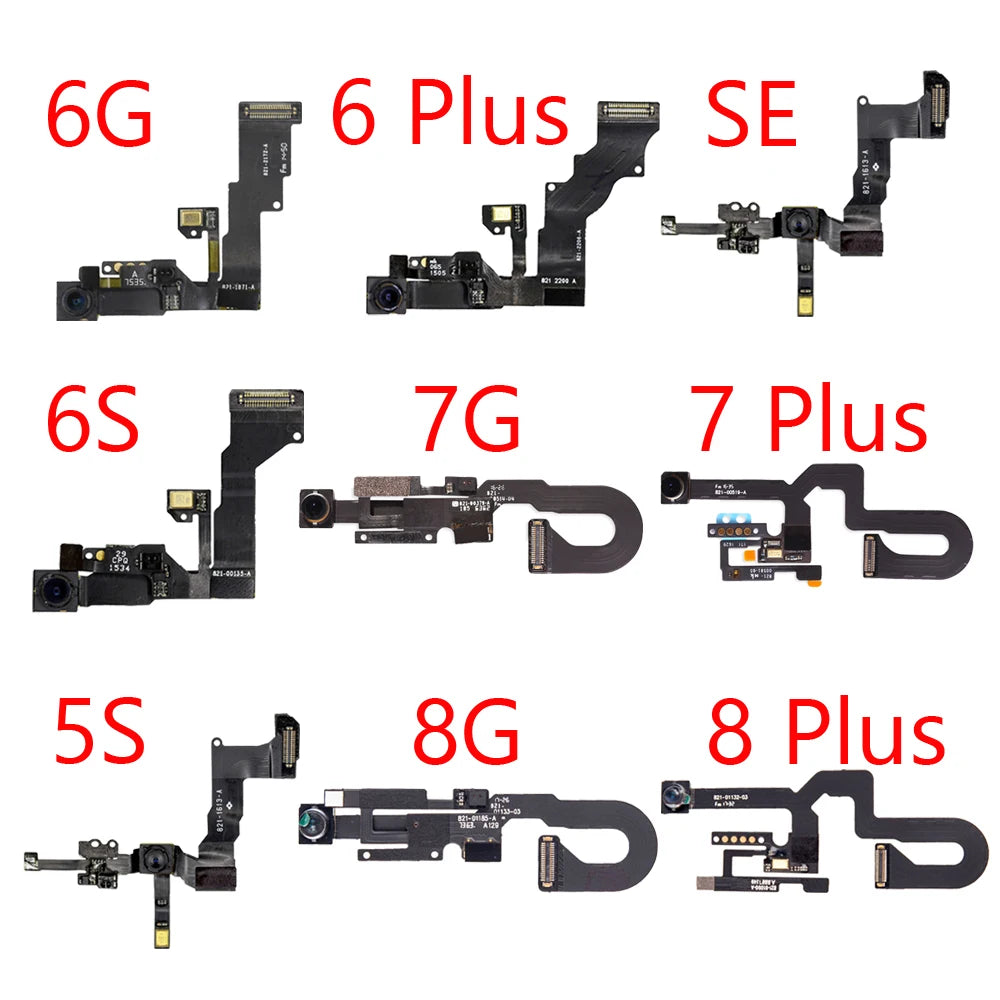 Small Front Camera For iPhone 6 6s 7 8 Plus 5S SE 2020 Proximity Sensor Face Front Camera Flex Cable Phone Repair Parts iPhone phone repair parts
