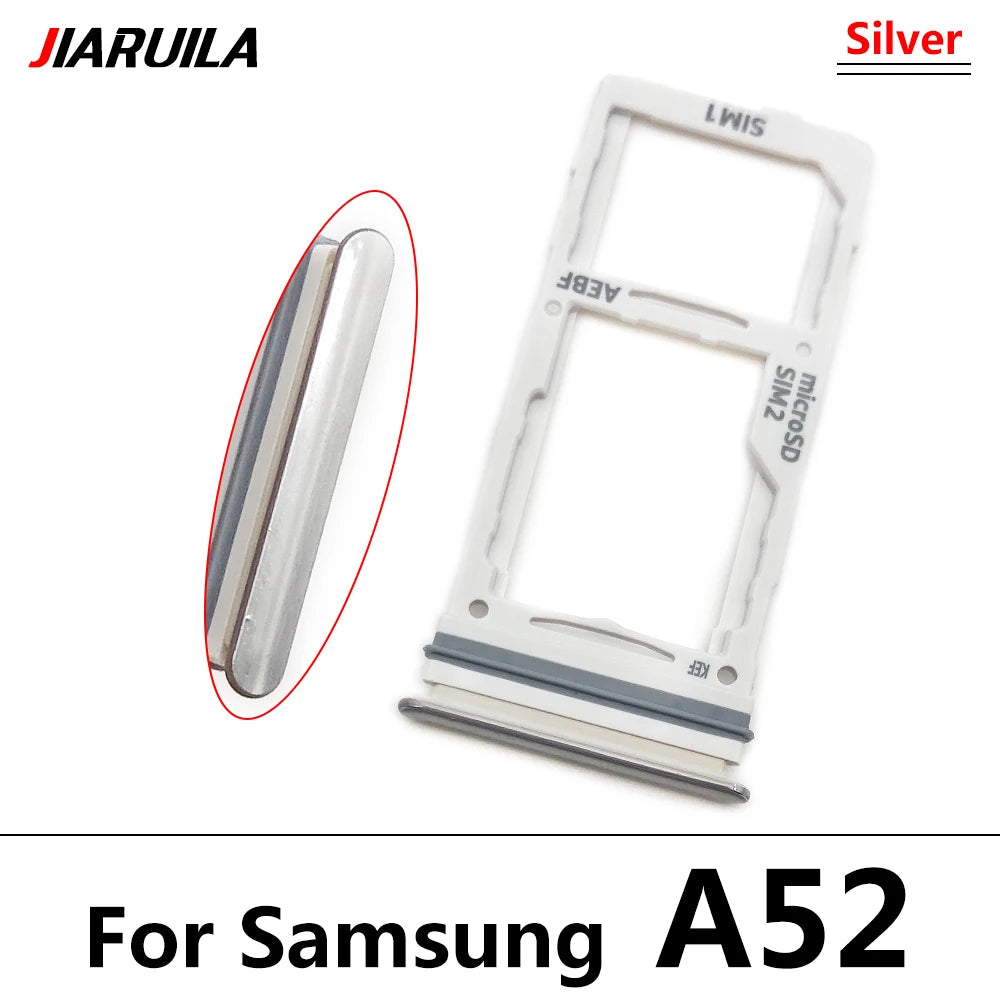 New Sim Card Tray Reader Socket Slot Holder For Samsung A32 A52 A72 4G 5G Replacement Part Samsung phone repair parts