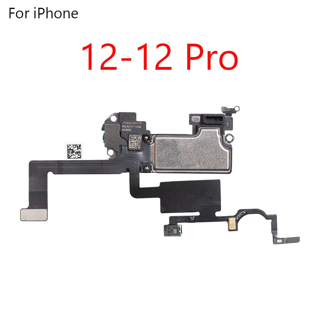 Front Earpiece Flex For iPhone 12 Pro Max  mini Sensor Proximity Small Earphone Ear Speaker Flex Cable iPhone phone repair parts