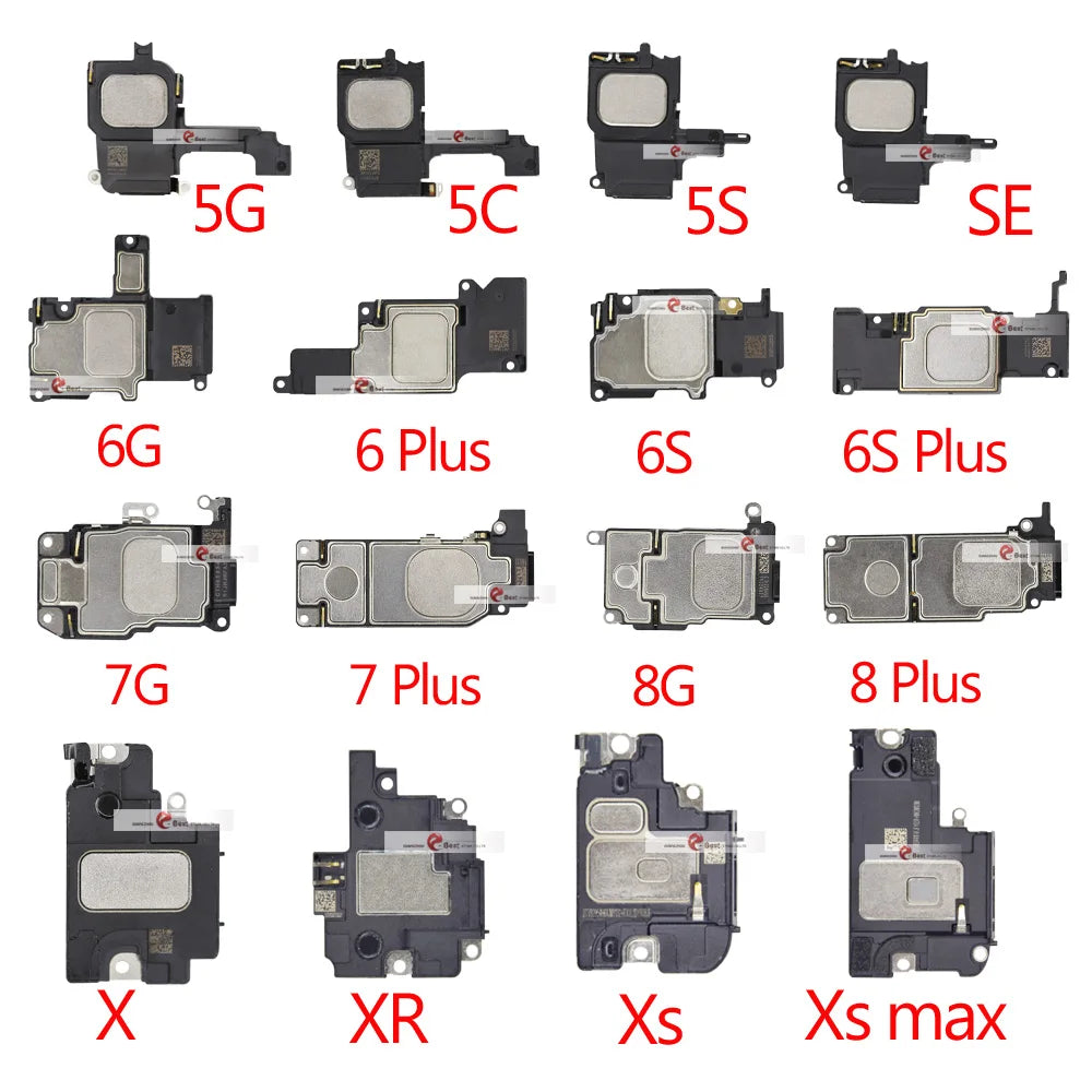 LoudSpeaker FlexFor iPhone X XR Xs Max 6 6s 7 Plus Loud Sound Buzzer Ringer Speaker Flex Cable iPhone phone repair parts