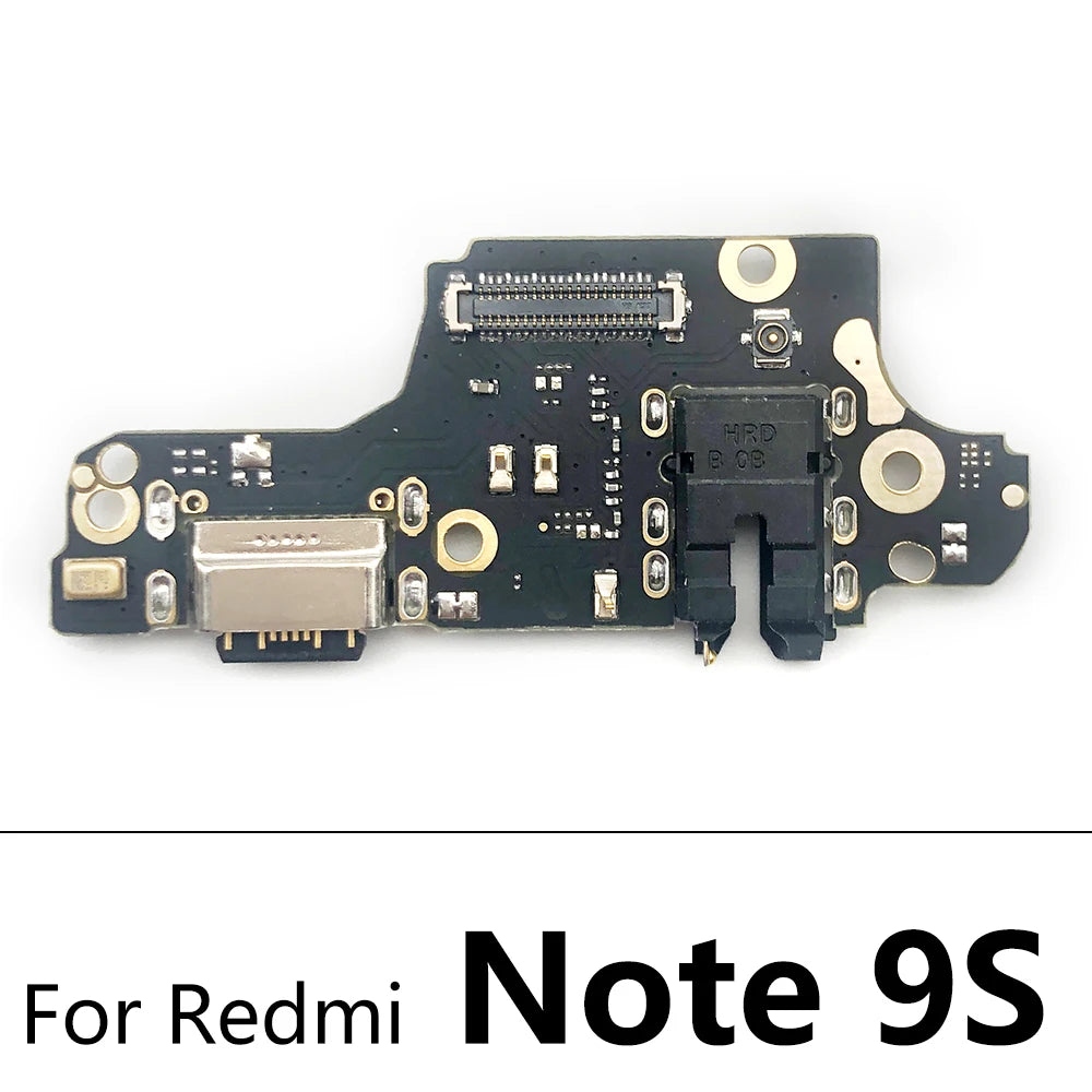USB Charging Port Microphone Dock Connector Board Flex Cable For Xiaomi Redmi Note 7 8 8T 9 9s 10 11 Pro 5G  Xiaomi  Xiao mi phone repair parts