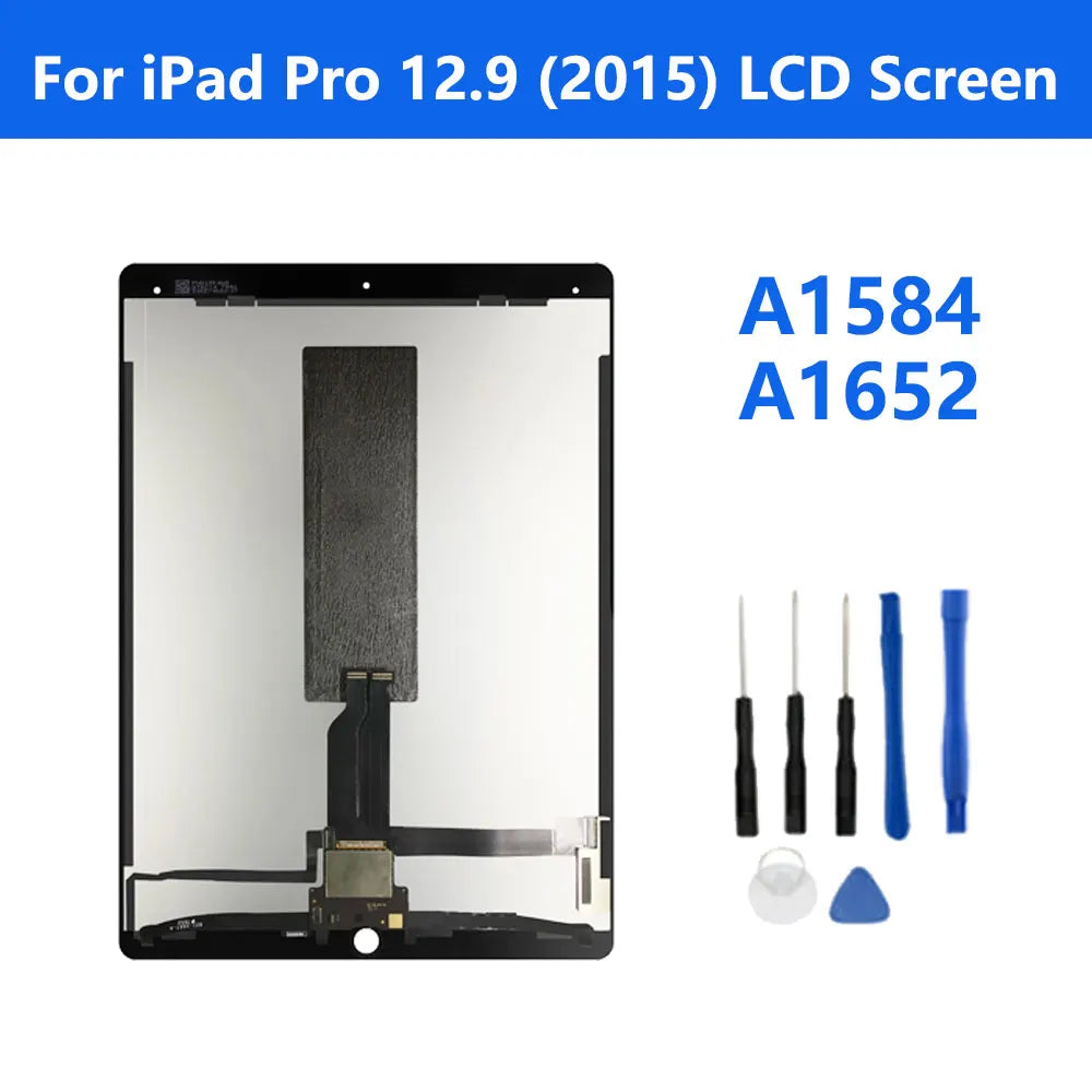 Tested LCD Display For Apple iPad Pro 12.9" A1584 A1652 A1670 A1671 A1821 2015 Touch Screen Digitizer Sensors Assembly Panel  iPad repair parts