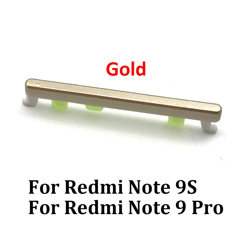 New Power Volume Side Key Button Flex Cable Ribbon For Xiaomi Redmi Note 9S 9 Pro Replacement Parts Xiaomi  Xiao mi phone repair parts