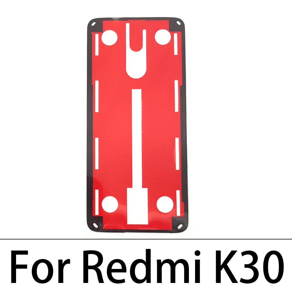 Back Glass cover Adhesive Sticker Stickers glue For Xiaomi Mi 9 9t 10T 10 Lite Poco F2 Pro Mix 2S Redmi Note 7 8 9 9s 10 K20 Pro Xiaomi  Xiao mi phone repair parts
