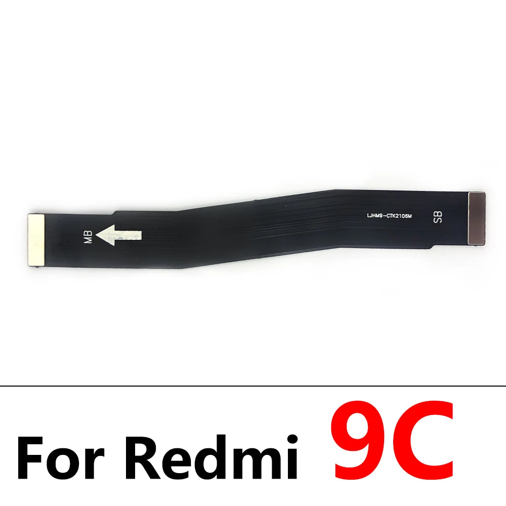 10Pcs/Lot, Main Board Motherboard Mainboard Flex Cable For Xiaomi Redmi 9 9A 9C 6 6A 8A Note 10 8 7 6 Pro Note 11 4G 5G  Xiaomi  Xiao mi phone repair parts