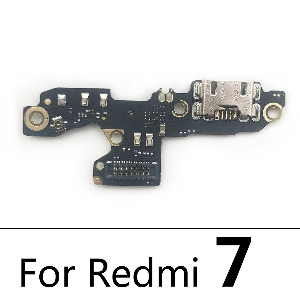 USB Charging Port Micro Dock Connector Board Flex Cable For Xiaomi Redmi 6 6A 7 7A 8 8A 9 9A 9C 10 10A 10C 12 12C 13C 4G 5G  Xiaomi  Xiao mi phone repair parts