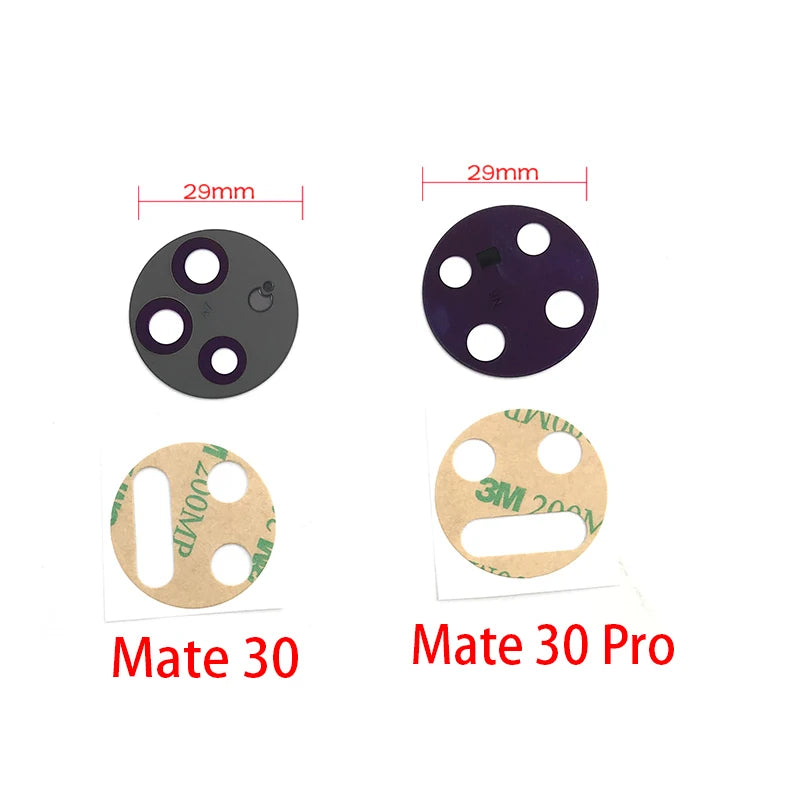 10Pcs/Lot, Rear Back Camera Lens Glass For Huawei Mate 10 30 20 40 50 Pro Lite 20X With Sticker Huawei phone repair parts