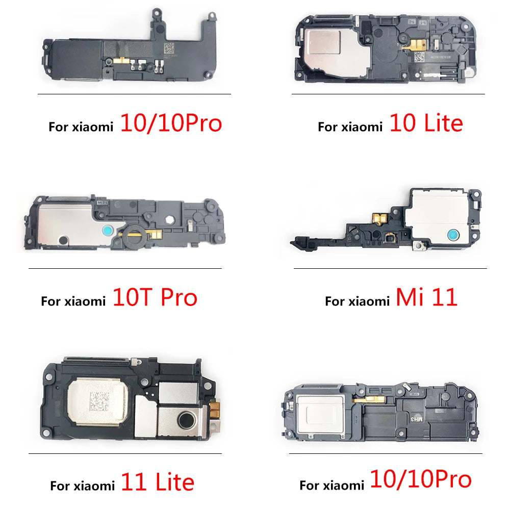 10Pcs/Lot, New Loud Speaker Buzzer Ringer Loudspeaker Flex Cable For Xiaomi Mi 8 9 9T 10 10T 11 11T 12 Lite Se Pro  Xiaomi  Xiao mi phone repair parts