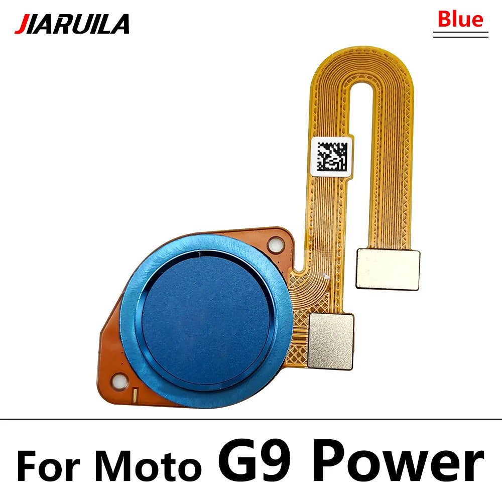 10Pcs/Lot, New For Motorola Moto G9 Plus Power Home Button FingerPrint Touch ID Sensor Flex Cable Ribbon Replacement Parts Motorola phone repair parts