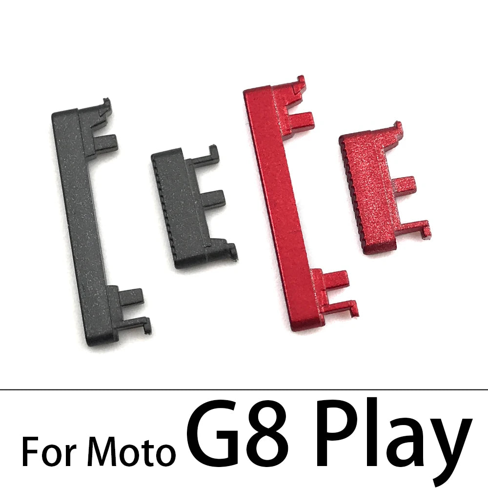 10Pcs Power Button Volume Side Key For Motorola For Moto G5 G7 G6 G8 G9 Plus Play Power Motorola phone repair parts