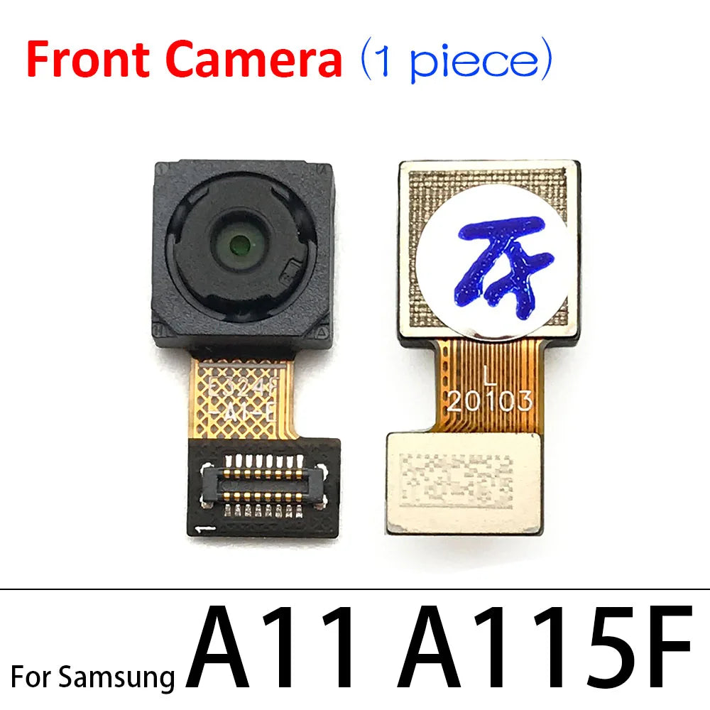 New Front Camera Module For Samsung A11 A21S A31 A41 A71 A10s A20s A50s Main Rear Back Camera Flex Cable Replacement Parts Samsung phone repair parts