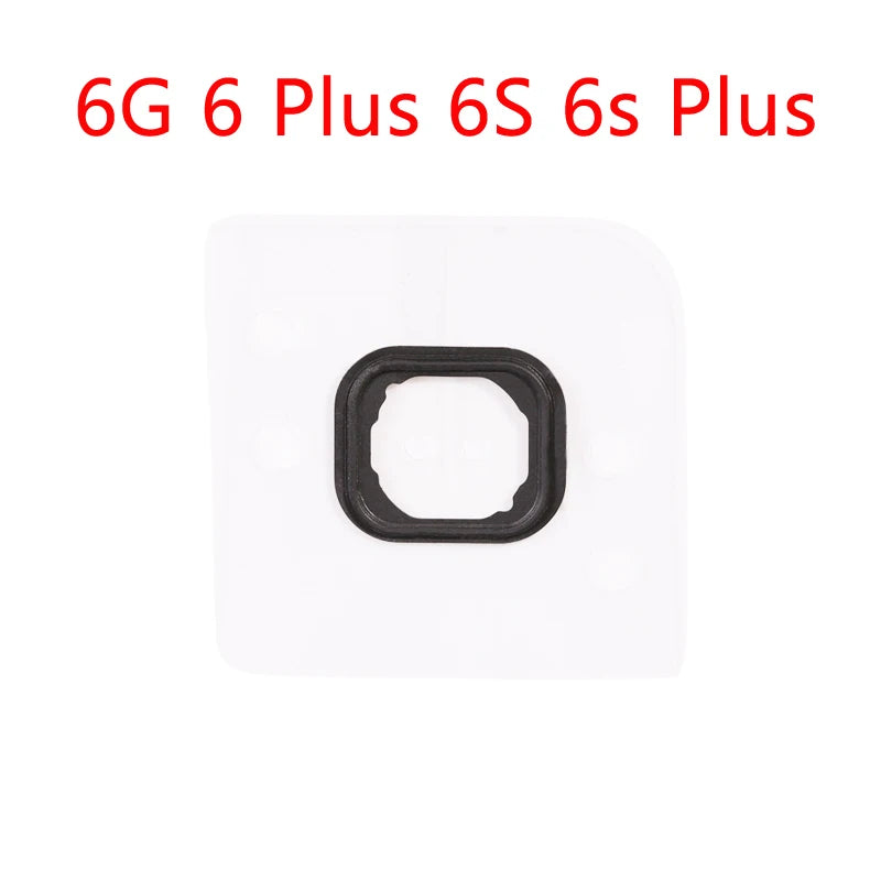 10pcs Home Button Rubber Gasket Sticker for iphone 6 6S Plus 5S 5G Menu Holding Space Parts iPhone phone repair parts