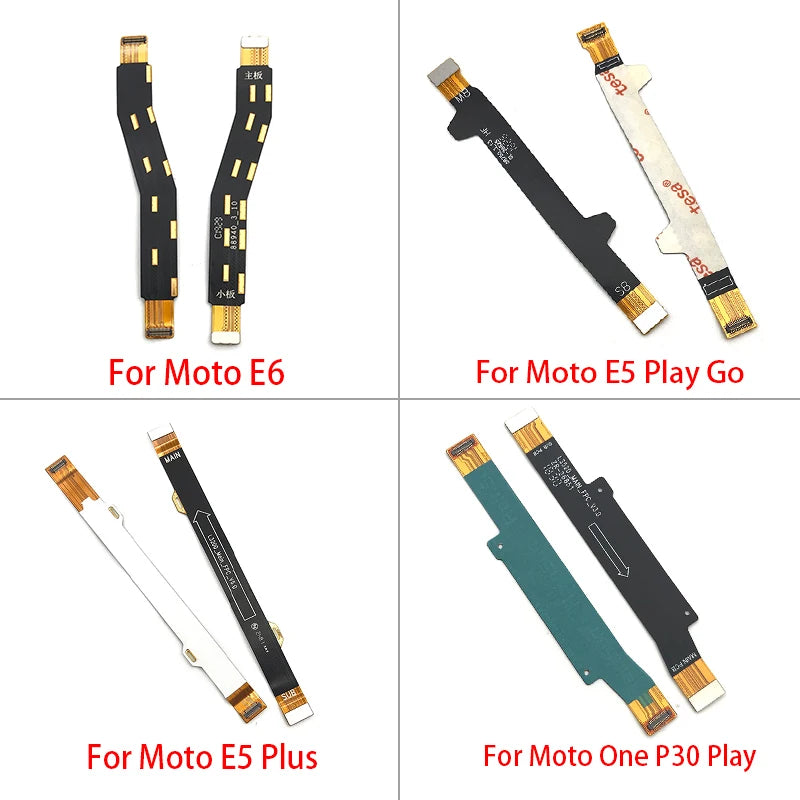 Mainboard For Motorola Moto E4 E5 Play Go E6 E7 Plus E 2020 E2020 Main Board Motherboard Connector Board Flex Cable Motorola phone repair parts