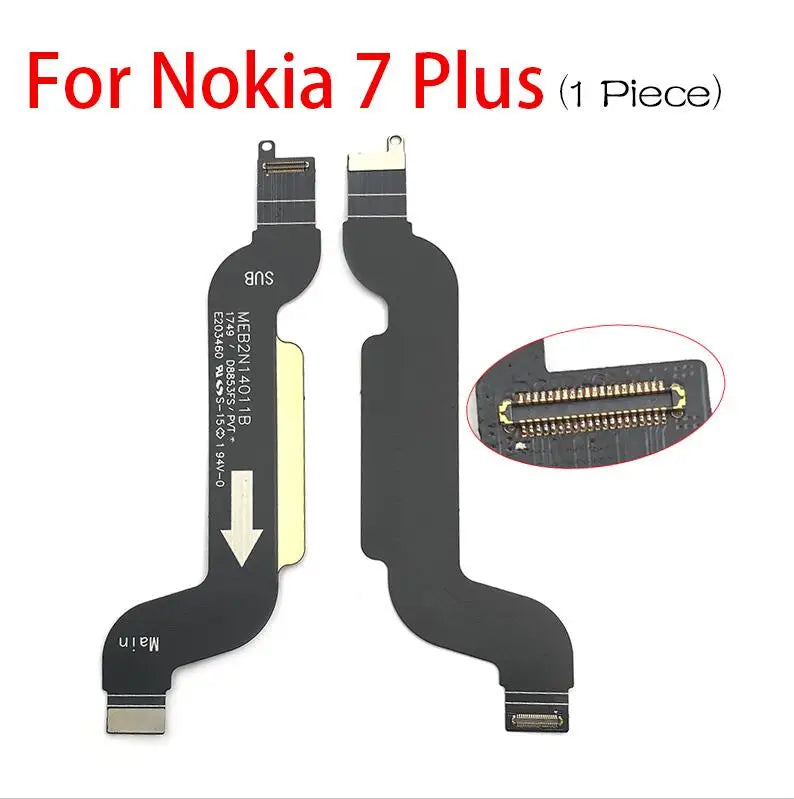 Main Board Motherboard Connector Board Flex Cable For Nokia 2 2.1 3 3.1 Plus 5 5.1 6 6.1 7 7.1 8 X5 X6 X7 Mainboard Nokia phone repair parts