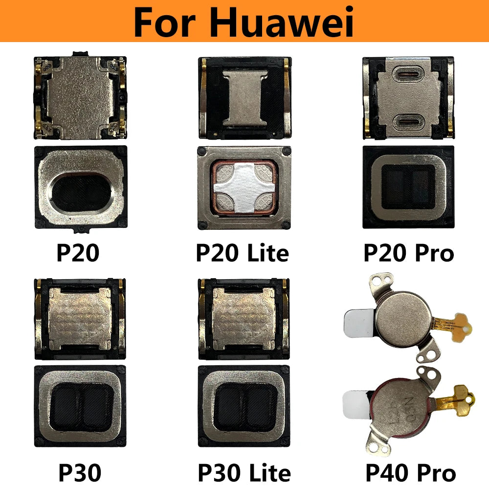 Earpiece Ear Speaker Sound Receiver Flex Cable For Huawei P9 P10 Plus P20 P30 Lite P40 Pro Lite E 5G Plus Replacement Part Huawei phone repair parts