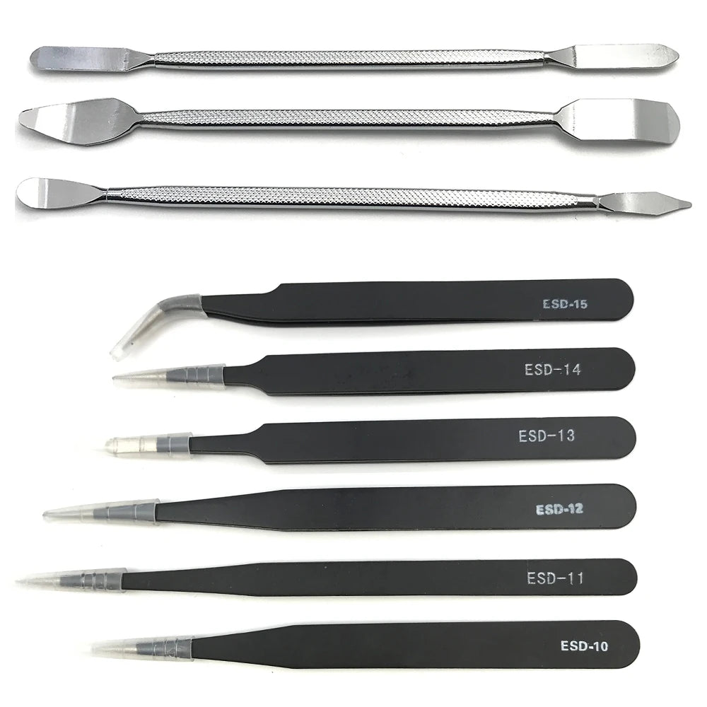 Universal Mobile Phone Repair Opening Tool Metal Disassemble Crowbar Metal Steel Pry Phone Hand Tool Set Phone Repair tools