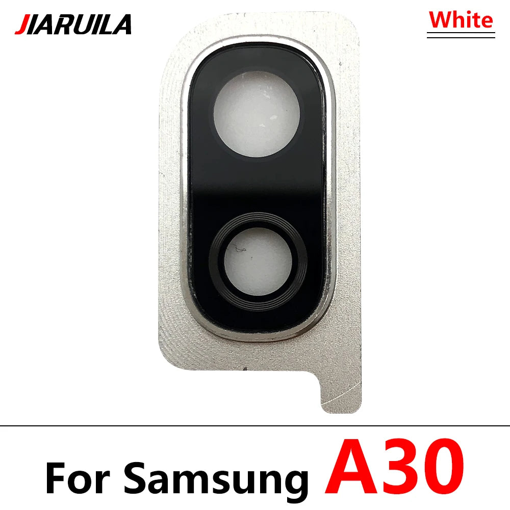 New Housing Back Rear Camera Glass Lens With Cover Frame Holder For Samsung A10 A20 A30 A40 A50 A70 A105F A205F A305F A505F A705 Samsung phone repair parts