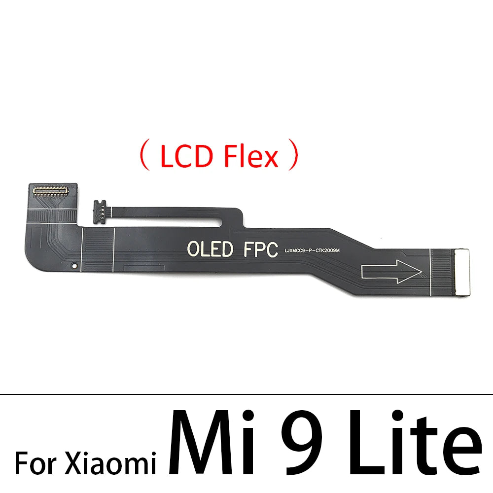 10Pcs，New For Xiaomi Mi A3 9 9T 11 Lite F2 Pro Redmi Note 9 10 10s 11 Pro Main FPC LCD Display Connect Mainboard Flex Cable Xiaomi  Xiao mi phone repair parts