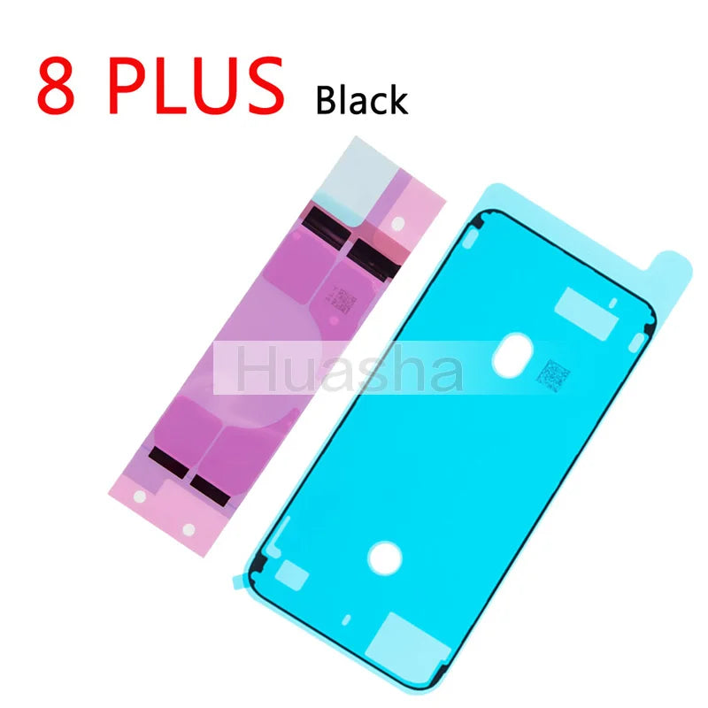 2pcs/set Battery Adhesive Sticker Strips + LCD Display Waterproof Seal Adhesive Sticker for iPhone 6S 7 8 Plus X iPhone phone repair parts