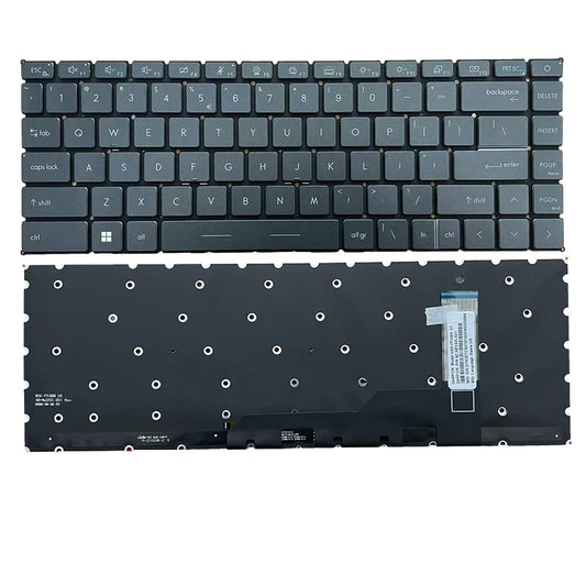 RU/US/SP/GR Keyboard For MSI Prestige 14 P14 Modern 14 15 GS66 GE66 GP66 P40 MS-14D3 MS-14D2 MS-14D1 With Per-Key RGB Backlight MSI laptop repair parts