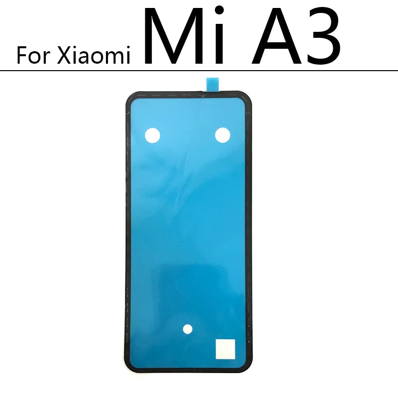 Back Glass cover Adhesive Sticker Stickers glue For Xiaomi Mi 8 9 10 lite 10T Note 10 A3 CC 9 9e Mi8 Mi9 F2 Pro  Xiaomi  Xiao mi phone repair parts