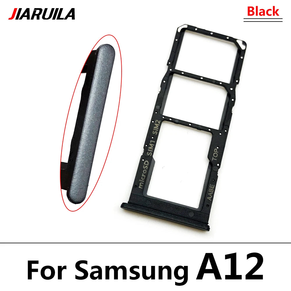 New For Samsung A12 A125F A31 A315F A51 A515F A71 A715F Dual SIM Card Tray Slot Holder Adapter Accessories Samsung phone repair parts