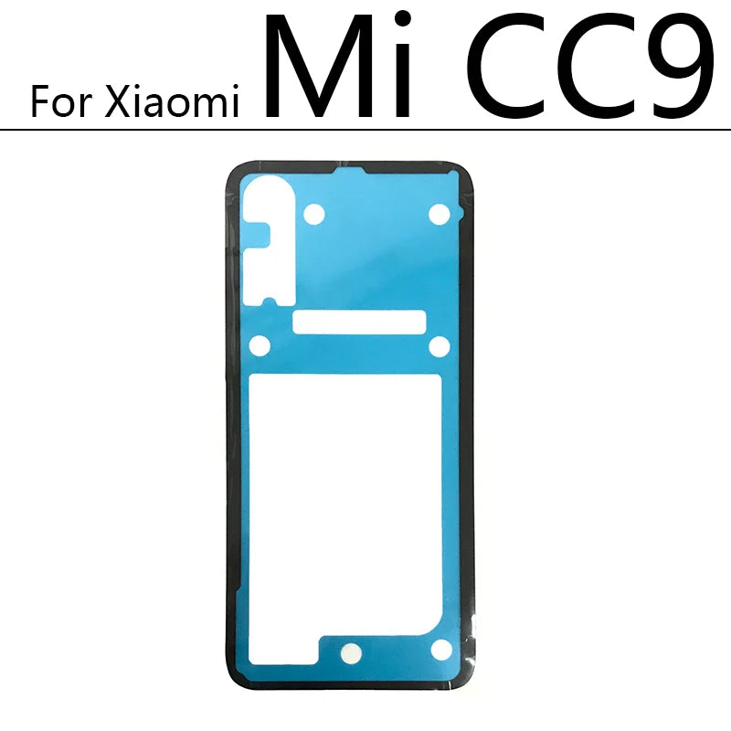 Back Glass cover Adhesive Sticker Stickers glue For Xiaomi Mi 8 9 10 lite 10T Note 10 A3 CC 9 9e Mi8 Mi9 F2 Pro  Xiaomi  Xiao mi phone repair parts