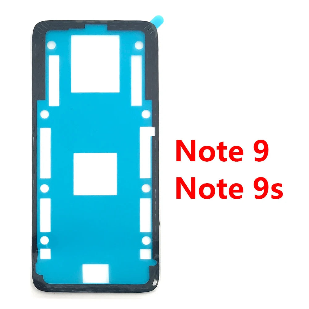 Back Glass cover Adhesive Sticker Stickers glue For Xiaomi Mi 9 9t 10T 10 Lite Poco F2 Pro Mix 2S Redmi Note 7 8 9 9s 10 K20 Pro Xiaomi  Xiao mi phone repair parts