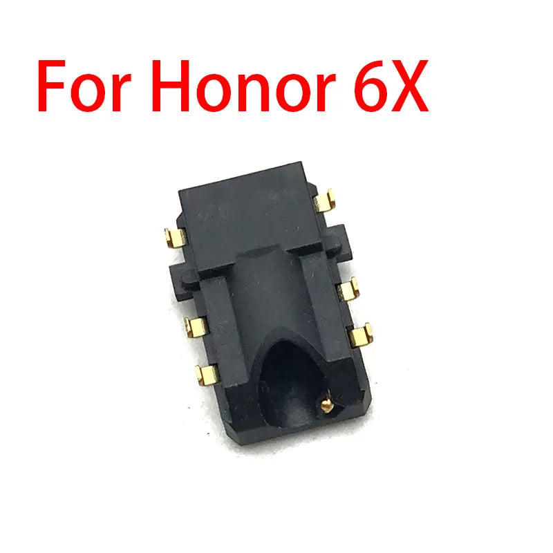 New Earphone ear phone Headphone Audio Jack For Huawei Honor 6X 7A 7C V9 9X 8X Max 8 9 10 lite Huawei phone repair parts