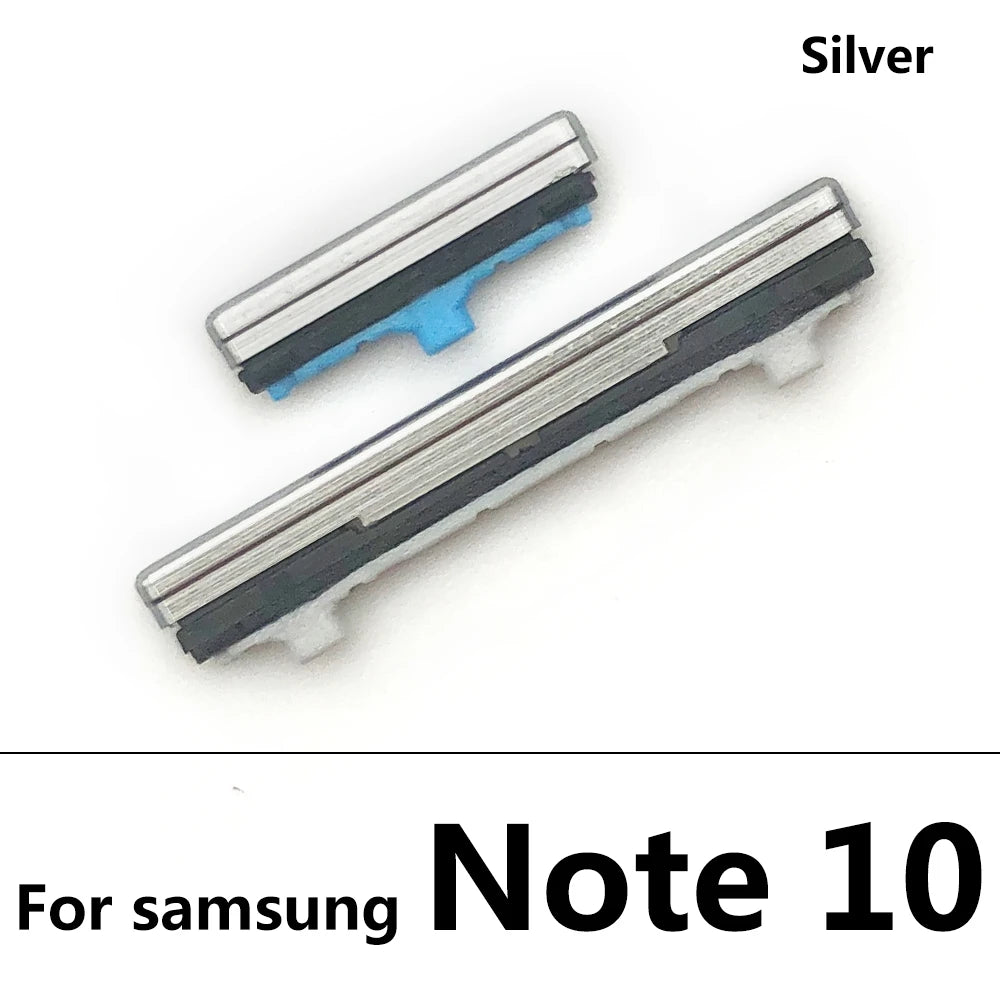New For Samsung Note 8 9 10 Plus Power Button + Volume Side Button Key Keys Buttons Samsung phone repair parts