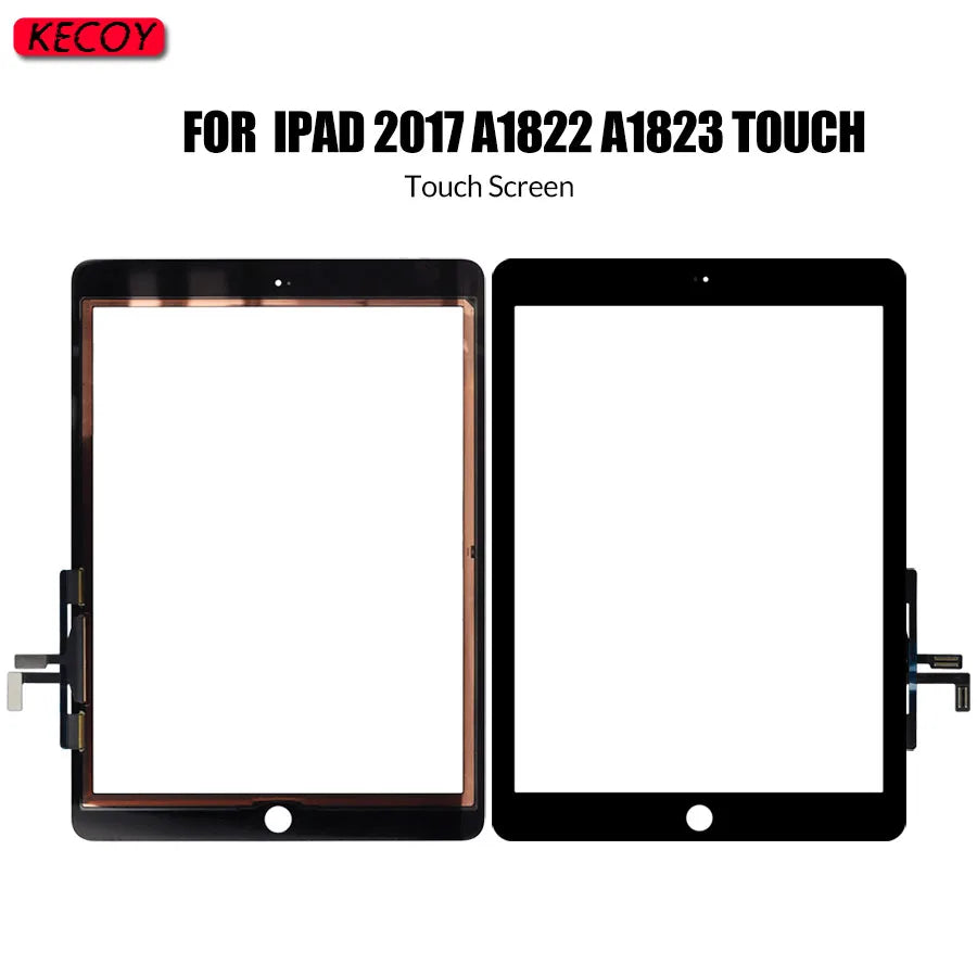 1Pcs Touchscreen 2017 A1822 A1823 For iPad 5 5th Generation Touch Screen Display Digitizer Sensor Front Glass Replacement +Tools  iPad repair parts
