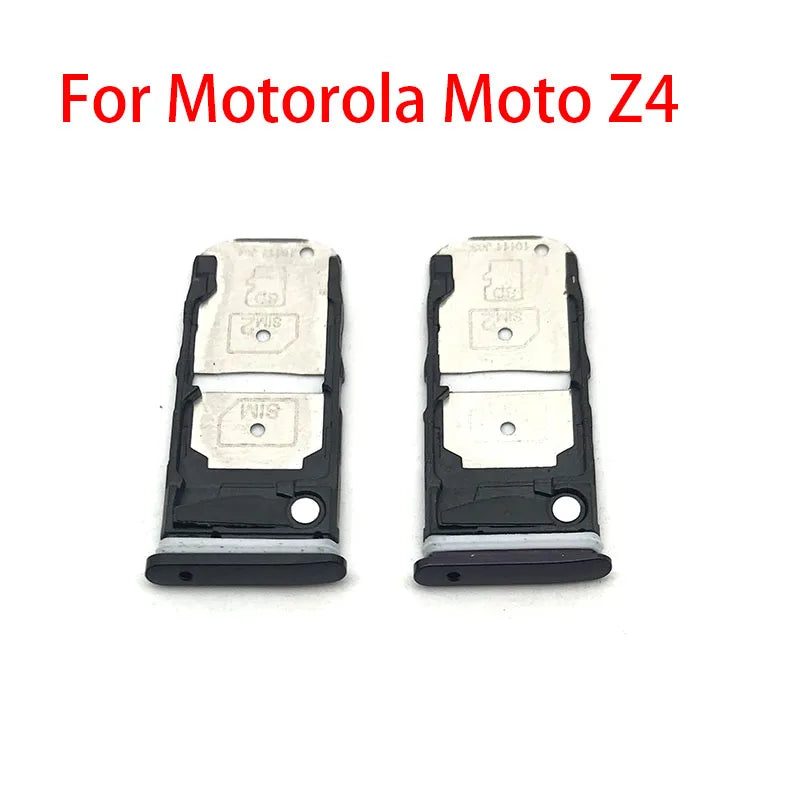 New For Motorola Moto Z Z2 Z3 Z4 Play Dual SIM Card Tray Slot Holder Replacement Parts Motorola phone repair parts