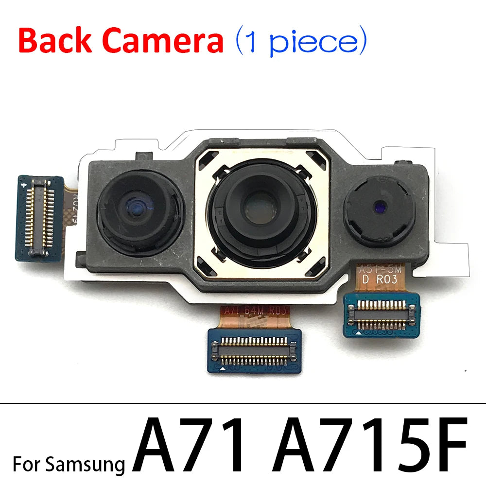 New Front Camera Module For Samsung A11 A21S A31 A41 A71 A10s A20s A50s Main Rear Back Camera Flex Cable Replacement Parts Samsung phone repair parts